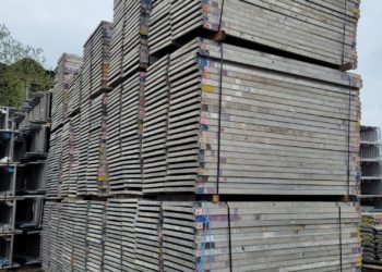 Lot 1000m² échafaudage de façade GEKU d’occasion