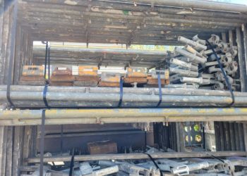 Lot 1000m² échafaudage de façade GEKU d’occasion