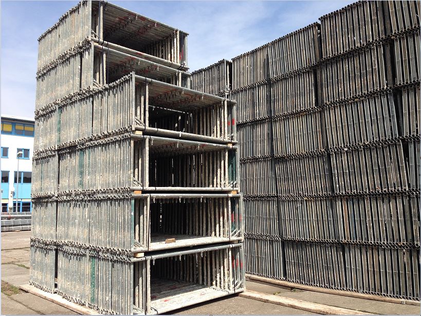 Echafaudage Bosta 500m² COMPLET d’occasion