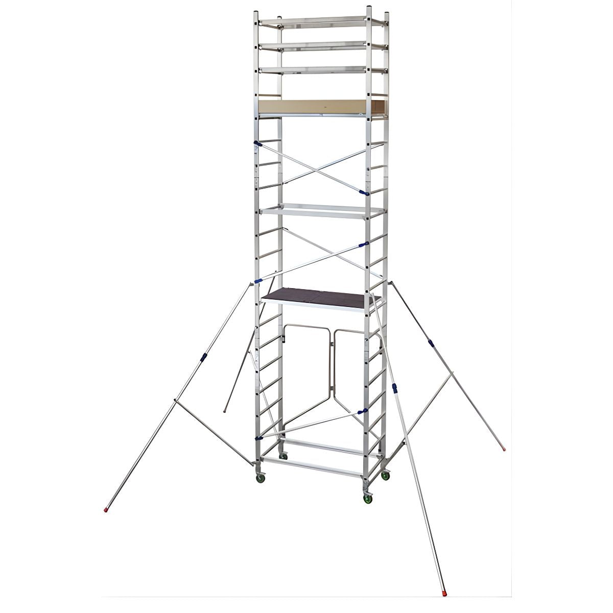 Echafaudage Roulant Aluminium Supremalu A Base Pliante