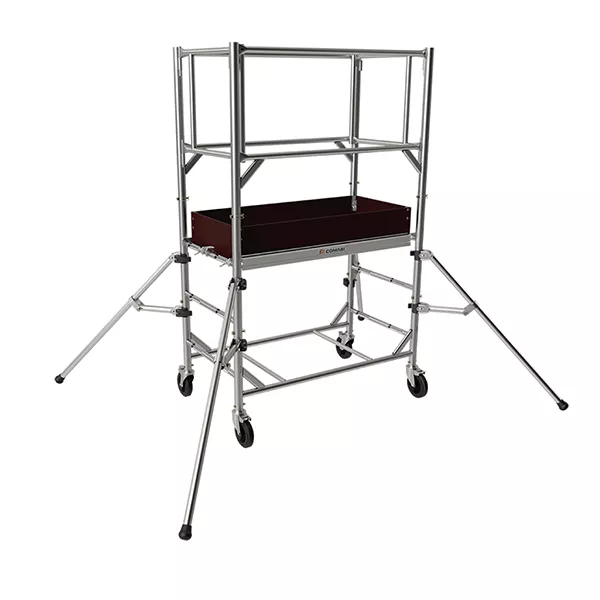 Echafaudage roulant acier - Spécial chantier - Longueur 1.20m