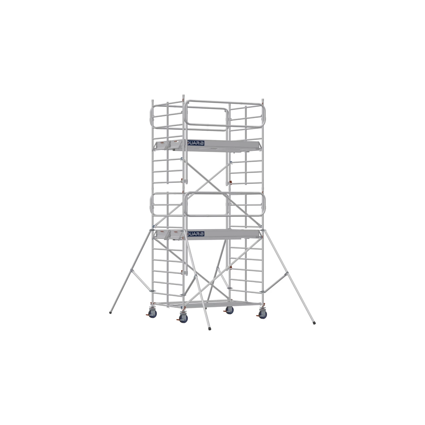 1285 Echafaudage Roulant Aluminium Docker2 150 Gc Exmds Duarib
