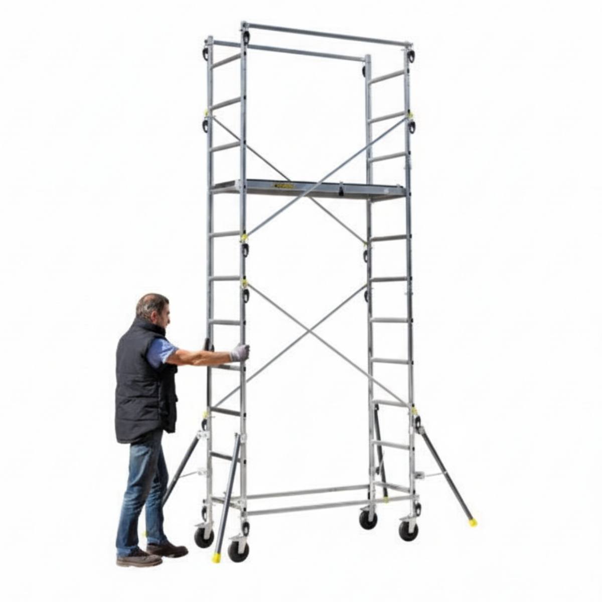 Echafaudage Roulant Quad Up Evolution Centaure Duarib