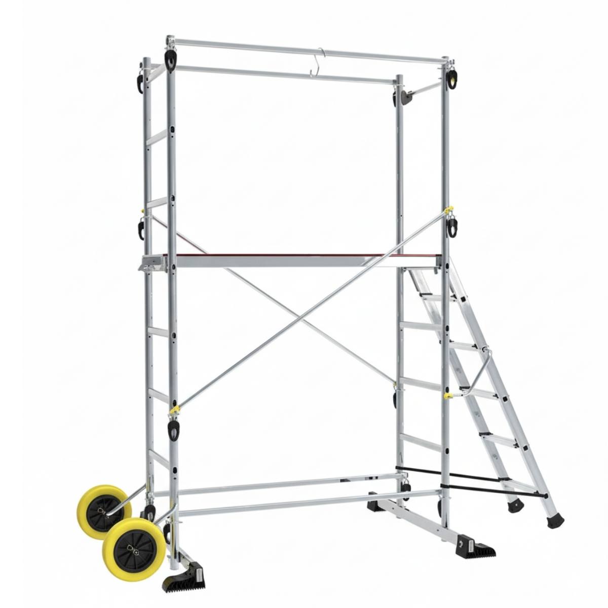Centaure Garden Up Echafaudage De Jardin En Aluminium A Roues Increvables