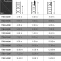 Tour escalier base roulante - 2.00m - Hauteur travail max. 8,3m