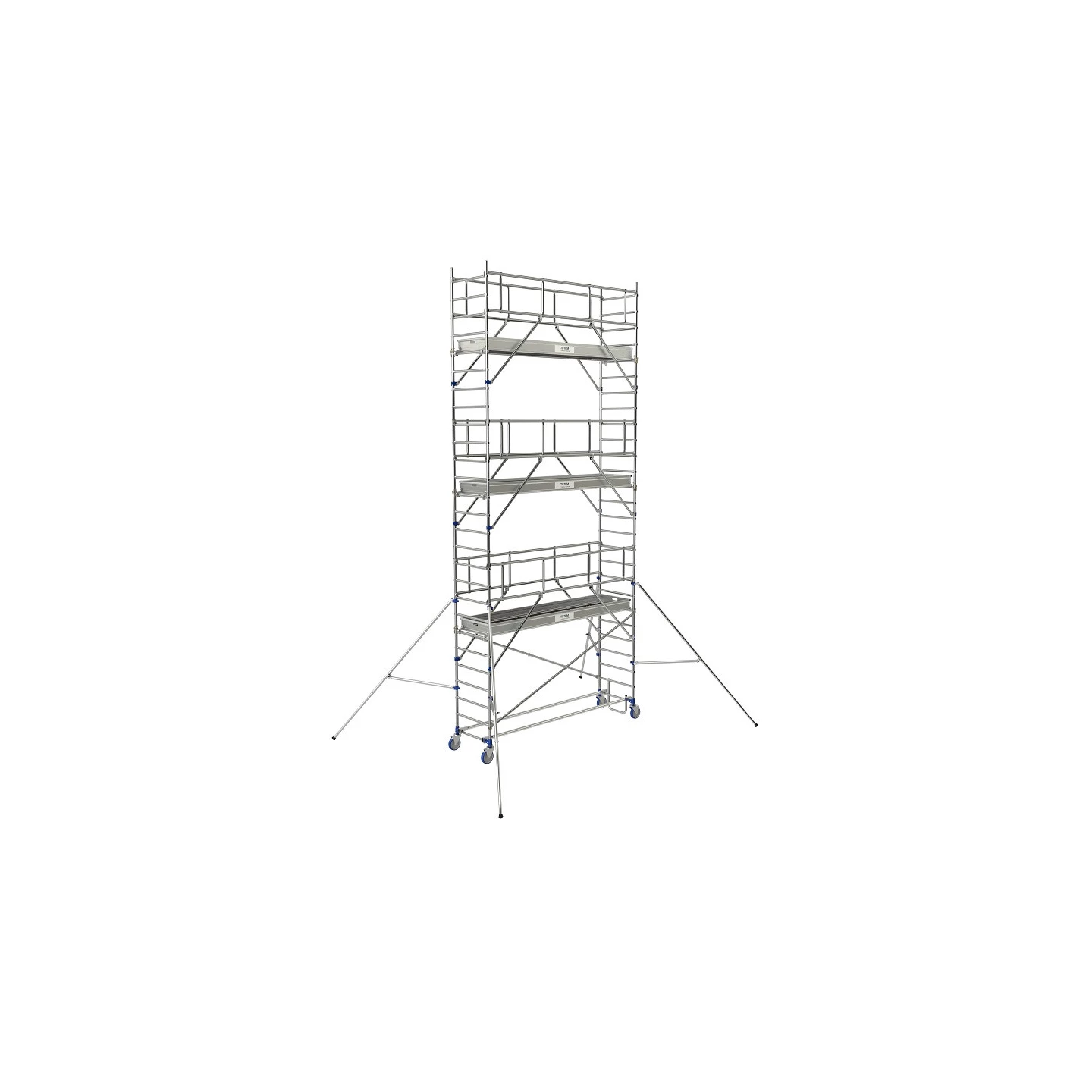 1942 Echafaudage Roulant En Aluminium Totem2 300 Tubesca Comabi