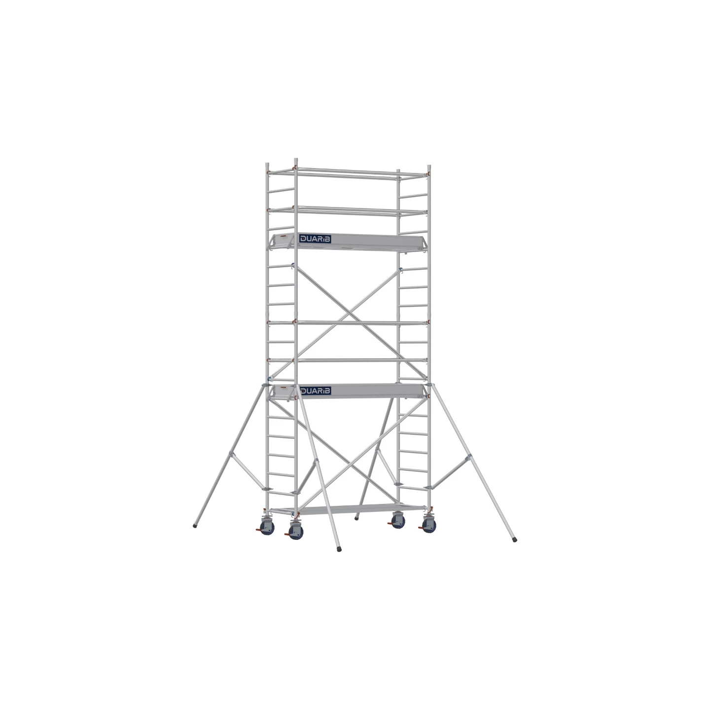 2067 Echafaudage Roulant Aluminium Docker2 85 205 Gc Lisses Duarib