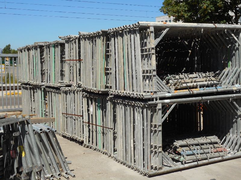 Acheter un échafaudage de maçon d’occasion: 154m²